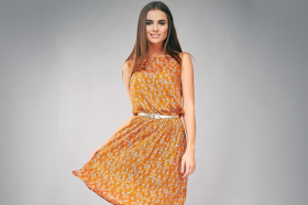 เดรสผ้าชีฟอง